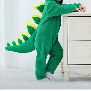 Green Dinosaur Costume for Kids